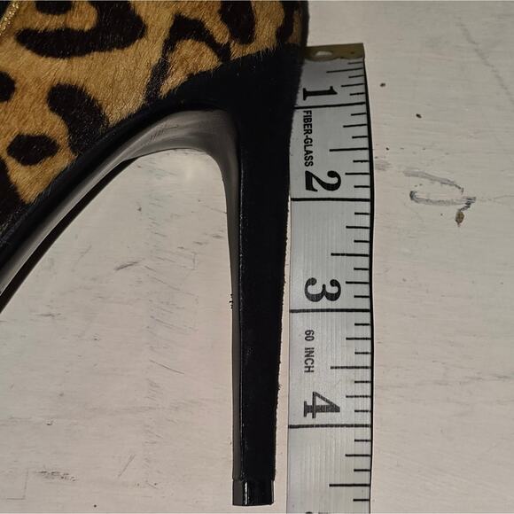 Ralph Lauren Purple Label Leopard Hair Calf‎ Tallen Ankle Boots 7 / 37 MSRP $895 - Picture 10 of 14